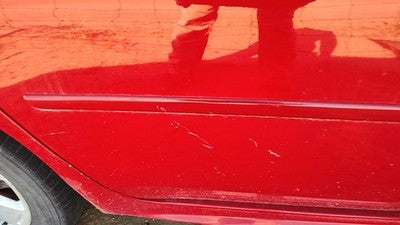 11 Chevy Impala Passenger Right Rear Moulding From Door Back Trim Strip Red 74U