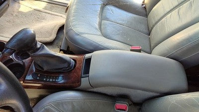 2000-2002 Olds Bravada Complete Center Console Oem Arm Rest Fold Down Pewter 922