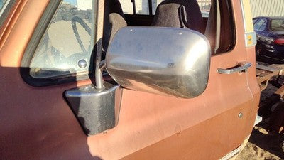 1980-1988 Chevy K30 Driver Left Side Mirror Door Mounted Oem 00996225