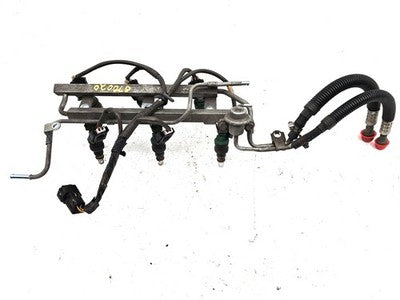 1987-1991 Dodge Caravan Complete Fuel Rail With Injectors Set Loaded Oem 3.0L