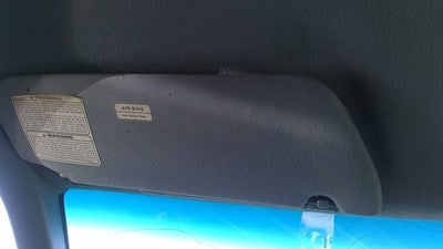 1995 Ford Explorer Driver Left Sun Visor Oem Blue