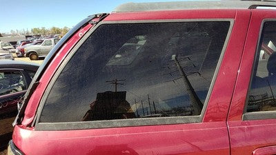 02-09 Chevy Trail Blazer Passenger Right Rear Quarter Glass Back Side Window Oem