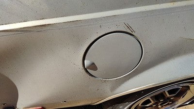 1982 Oldsmobile Firenza Fuel Tank Door With Hinge Gas Lid Oem Filler Silver