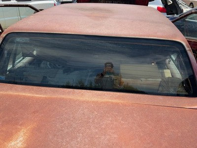 1985-1988 Buick Park Ave Back Glass Rear Window Oem 20618959