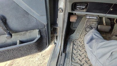 1989 Chevy S10 Pickup Driver Left Lower Kick Trim Panel Oem Dark Gray