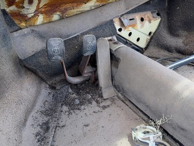 1971 Vw Super Beetle Complete Clutch And Brake Pedal Assembly Oem