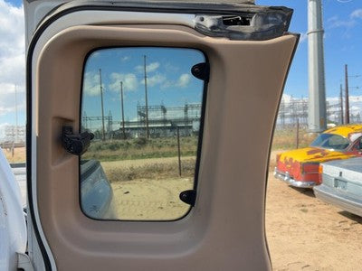 1999-2003 Ford F150 Driver Left Rear Door Trim Panel With Switches Back Tan Ex
