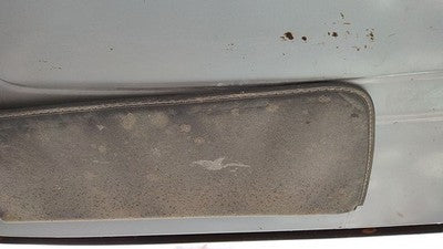 1986 Dodge Ram W250 Driver Left Sun Visor Oem Gray