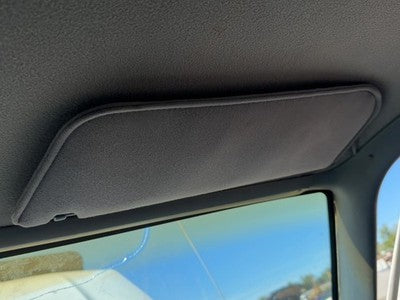 1992 Ford F250 Passenger Right Sun Visor Oem Gray