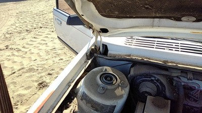 1982-1996 Buick Century Passenger Right Hood Hinge Assembly Oem White 20538872
