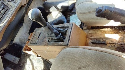 1985 Pontiac Sunbird Center Console Assembly Oem Floor Shift Mt Tan
