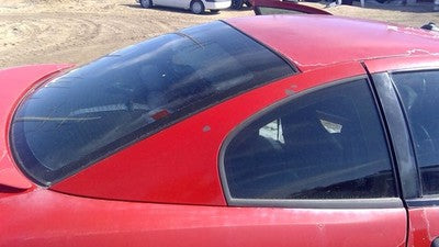 2003 Sunfire Passenger Right Rear Moulding On Quarter Panel Red 74u Upper Corner