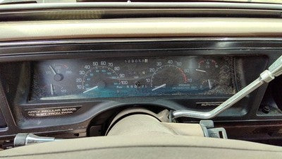 1991-1993 Buick Park Ave Ultra Speedometer Cluster Instrument Gauges Panel Dash