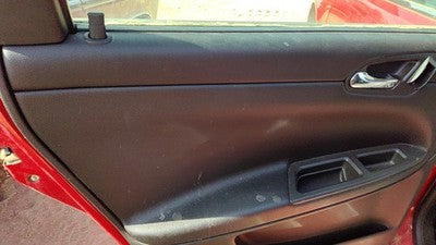 09-16 Chevy Impala Driver Left Rear Door Trim Panel With Switches Back Ebony 19C
