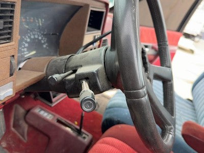1992-1994 Chevy Silverado 1500 Steering Column Assembly Oem Red Loose 26029351