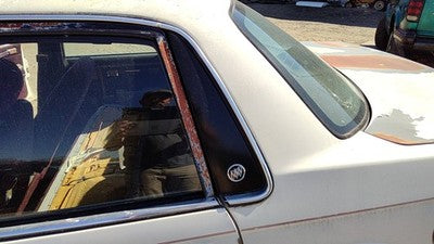 1989 Buick Century Driver Left Rear Moulding On Quarter Panel Oem Behind Window