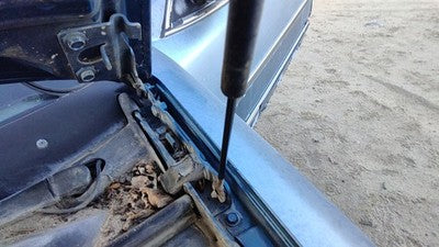 1988-1997 Olds Cutlass Cierra Pair Of Hood Hinges Right Left Set Assembly Blue