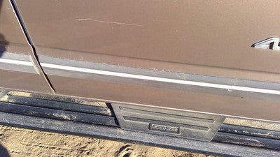 1995 Chevy Astro Passenger Right Front Moulding From Door Oem Trim Strip Brown