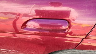 1995 Chevy Lumina Driver Left Rear Outside Door Handle Oem Back Red