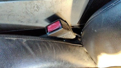 07-14 Ford Expedition Driver Left Front Seat Belt Buckle Receiver 1W Black/Camel