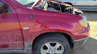 2003-2006 Mitsubishi Outlander Passenger Right Front Fender Oem Red Mn133586