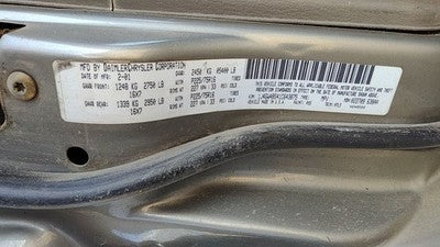 1999-2004 Jeep Grand Cherokee Windshield Wiper Motor Oem 55155092Ab