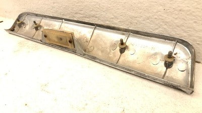 1984 Jeep Grand Wagoneer License Plate Trim Chrome Panel Oem Tail Gate Finish