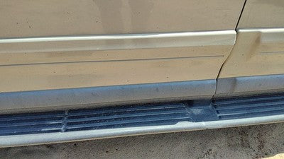 98 Lincoln Navigator Driver Left Front Moulding From Door Oem Trim Strip Gold Bi