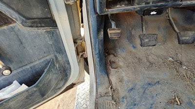 1993 Gmc Sierra 2500 Driver Left Lower Kick Trim Panel Oem Blue