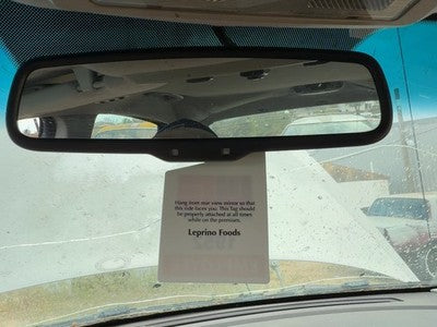 2007 Ford Fivehundred Inside Rear View Mirror Oem Windshield Mounted