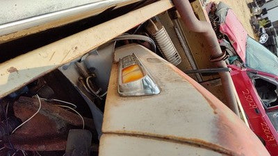 1967-1969 Ford F100 Passenger Right Hood Mounted Marker Light Emblem Badge Oem