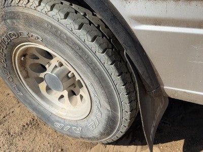 1991 Isuzu Pup Driver Left Rear Wheel Flare Moulding Oem Back Silver
