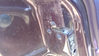93 Cadillac Fleetwood Driver Left Rear Door Latch With Rods/Cables Assembly Back