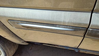04 Liberty Passenger Right Rear Moulding From Door Oem Back Trim Strip Khaki Pjc