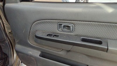 02-04 Nissan Xterra Passenger Right Front Door Trim Panel With Switches Gray K