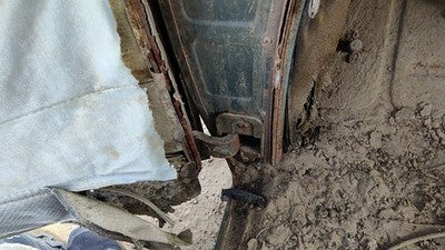 1953 Chevy Bel Air 150 Sedan Driver Left Upper Lower Door Hinge Pair Set Oem