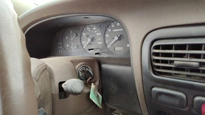 1991-1993 Infinity G20 Trim Bezel Around Speedometer Dash Surround Panel Brown