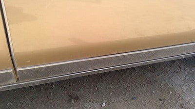 1985 Olds 88 Passenger Right Front Moulding From Door Oem Trim Strip Lower