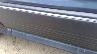 91 Mitsubishi Galant Vr-4 Driver Left Front Moulding From Door Trim Strip Green