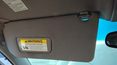2004-2006 Acura Mdx Driver Left Sun Visor Oem Black 83280S3Va12Za