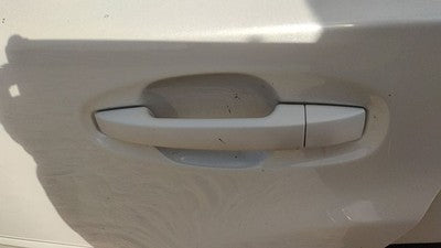 10-14 Legacy Outback Driver Left Rear Outside Door Handle Back 7J Satin White