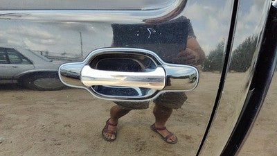 2004-2012 Gmc Canyon Driver Left Rear Outside Door Handle Oem Back Black 41U