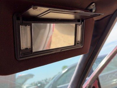 1986 Buick Park Ave Passenger Right Sun Visor Oem Red