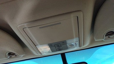 2008 Lincoln Navigator Center Overhead Console Oem Dome Light Map Lamp Cubby Tan