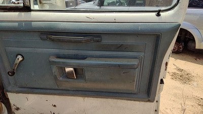 1984 Dodge Ram W250 Passenger Right Front Inside Door Trim Panel Blue