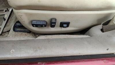 2001 Cadillac Eldorado Driver Left Side Power Seat Switch With Trim Panel Shale