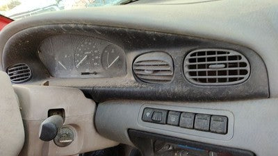1994-1996 Ford Aspire Trim Bezel Around Speedometer Oem Dash Surround Panel