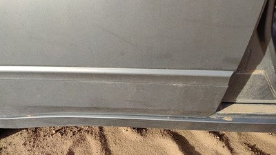 07-12 Altima Passenger Right Rear Moulding From Door Back Trim Strip Gray W40