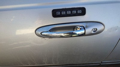 2003-2011 Lincoln Town Car Driver Left Front Outside Door Handle Oem Silver