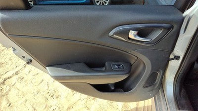 15-17 200 Driver Left Rear Inside Door Trim Panel With Switches Back Black X9